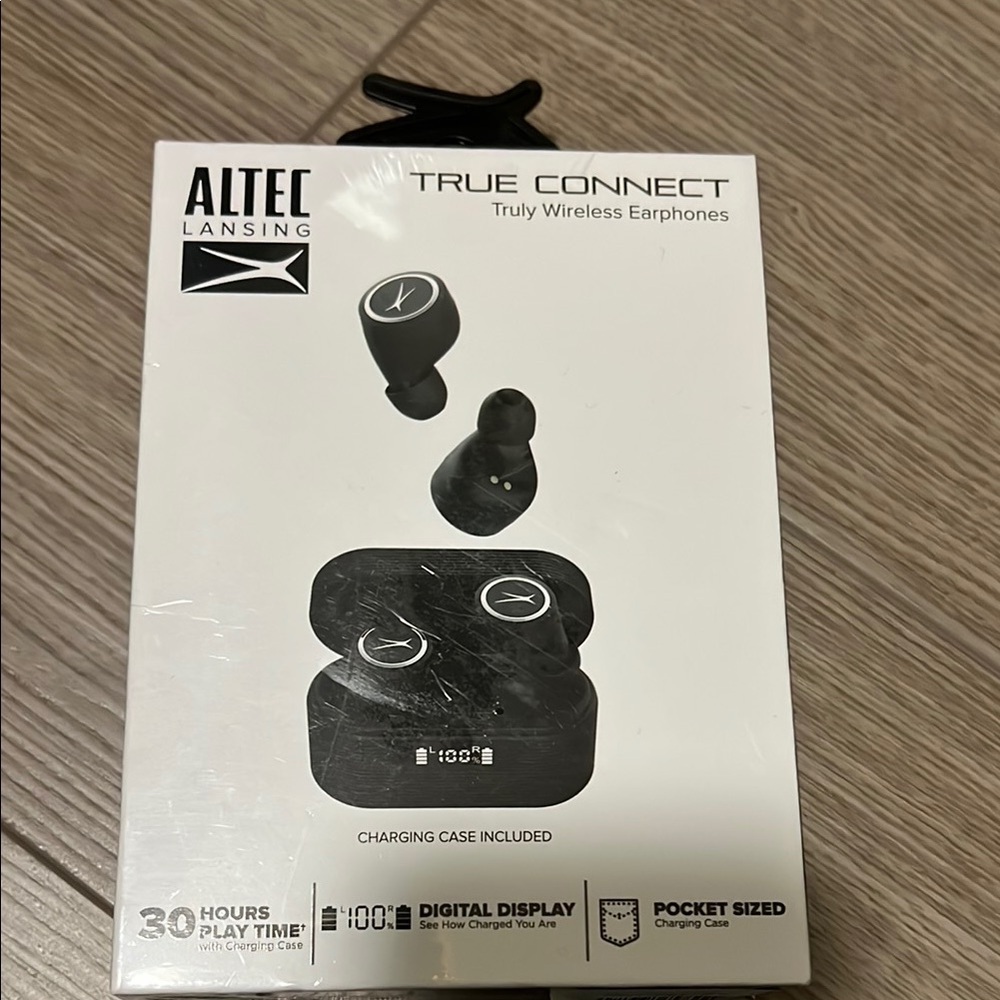 True Connect Black Wireless Earphones